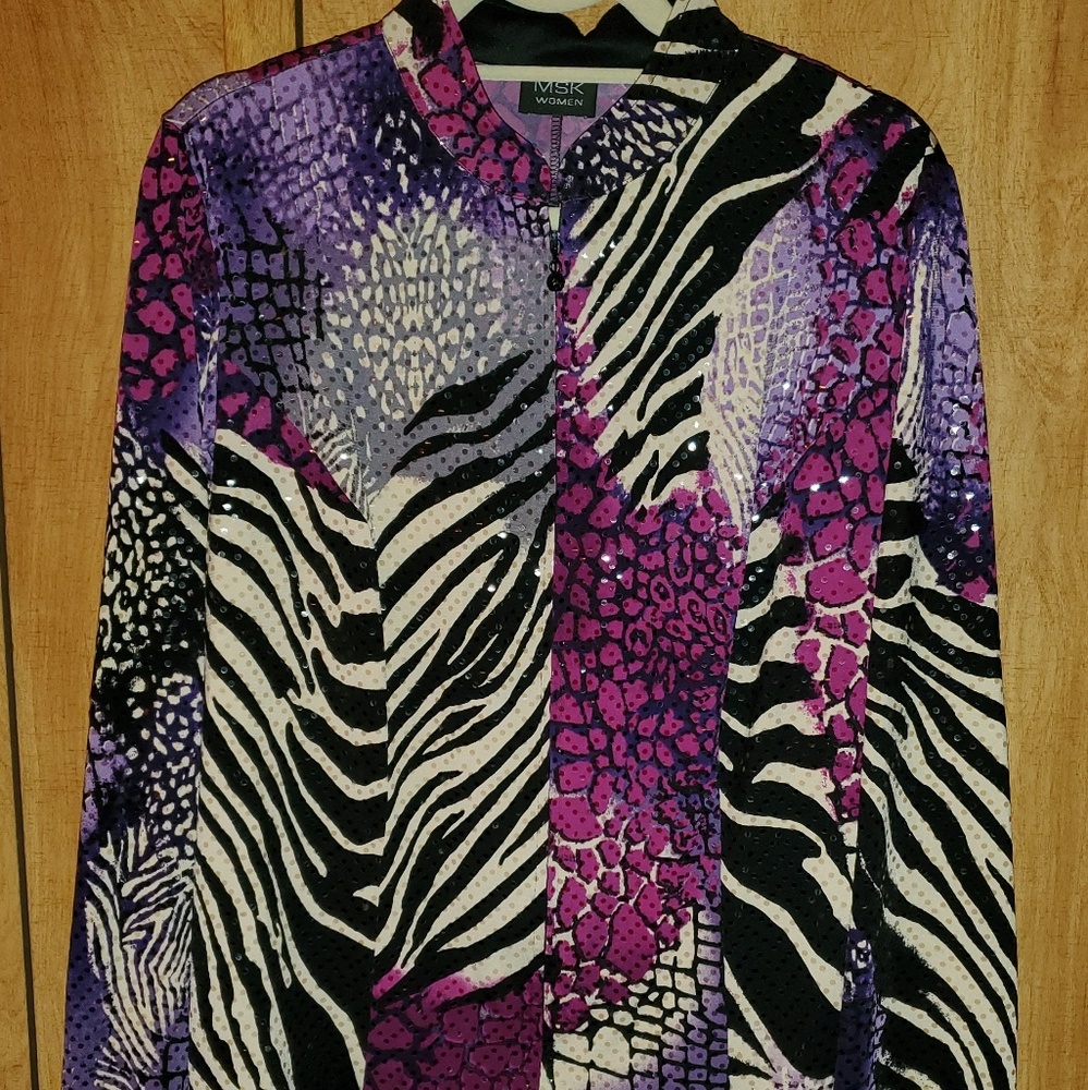 Blazer: Beautiful Zebra Print 🖤